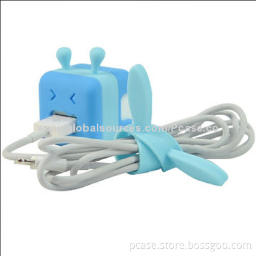 Silicon Cover Case for iPhone USB Adapter, Nice Designs for Decoration
